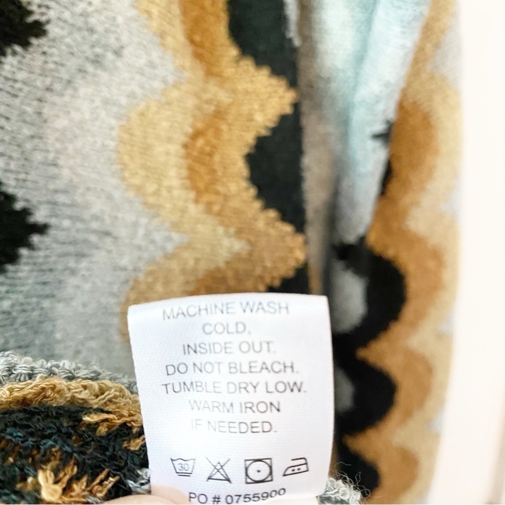 SHOW ME YOUR MUMU Comfy Retro Wave Knit Sweater 70’s - Picture 11 of 12